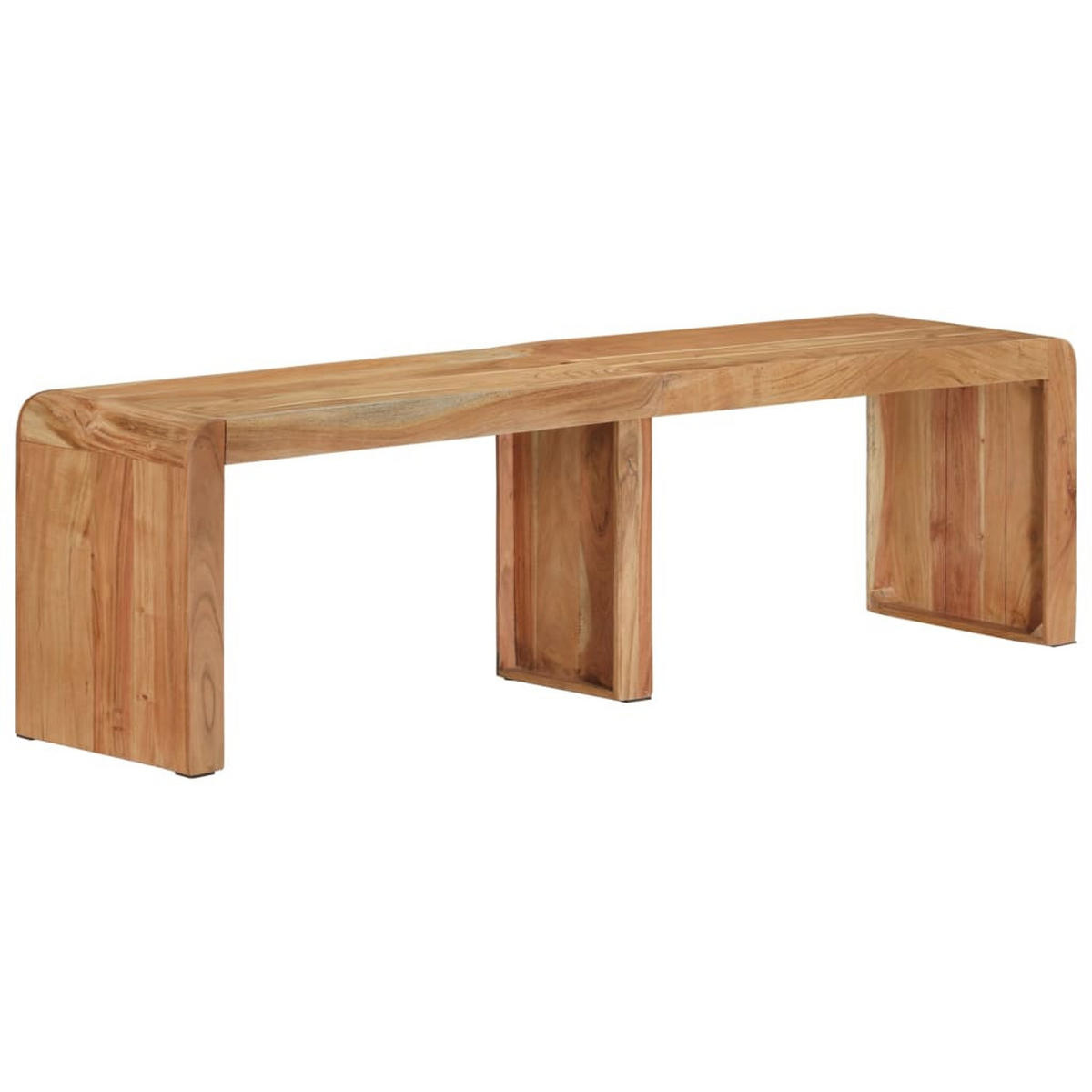 SITZBANK Niki 160x38x45 cm Akazie - Braun, Holz (160/45/38cm) - DELUKE