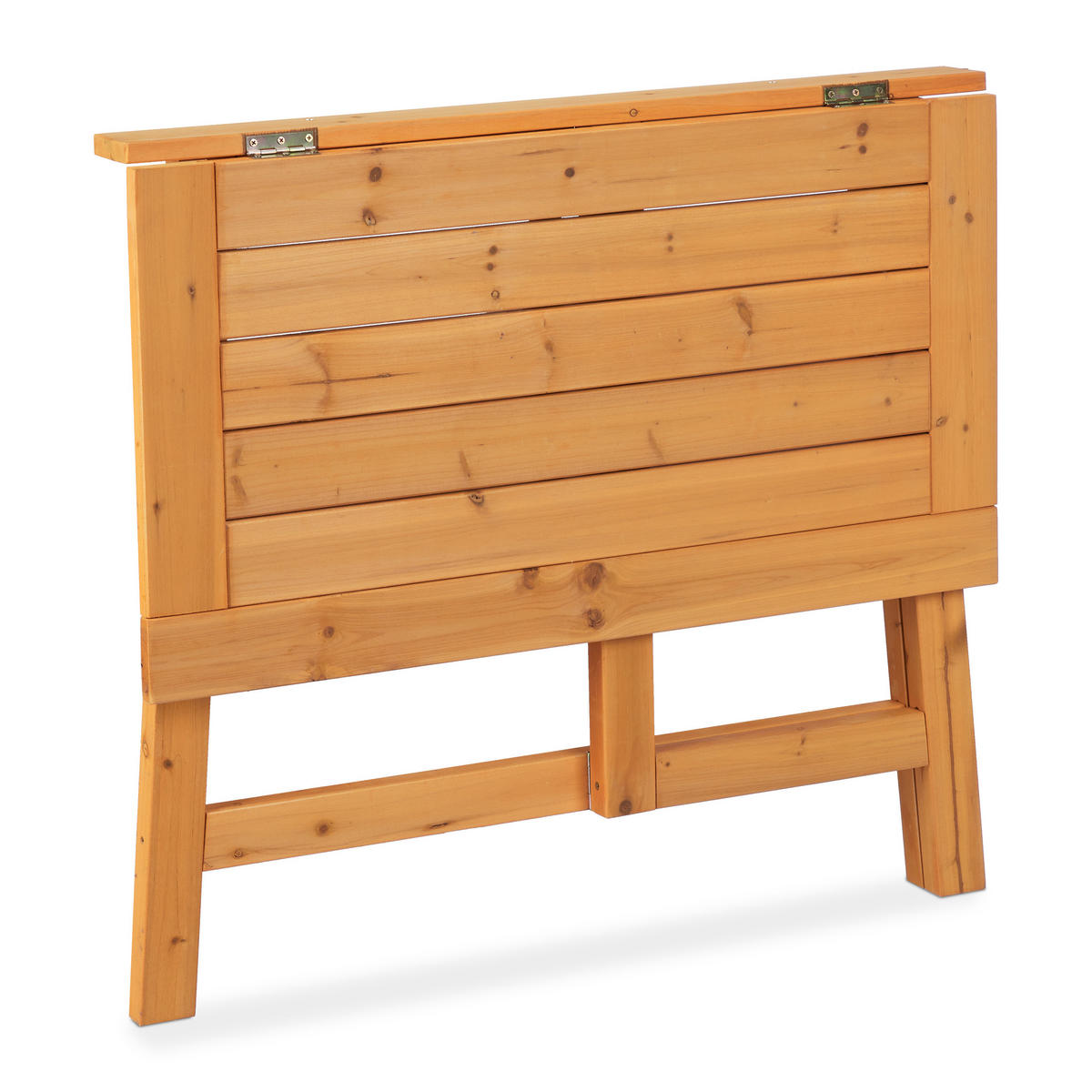 KLAPPTISCH - Hellbraun, Holz (50/80/73cm) - Relaxdays