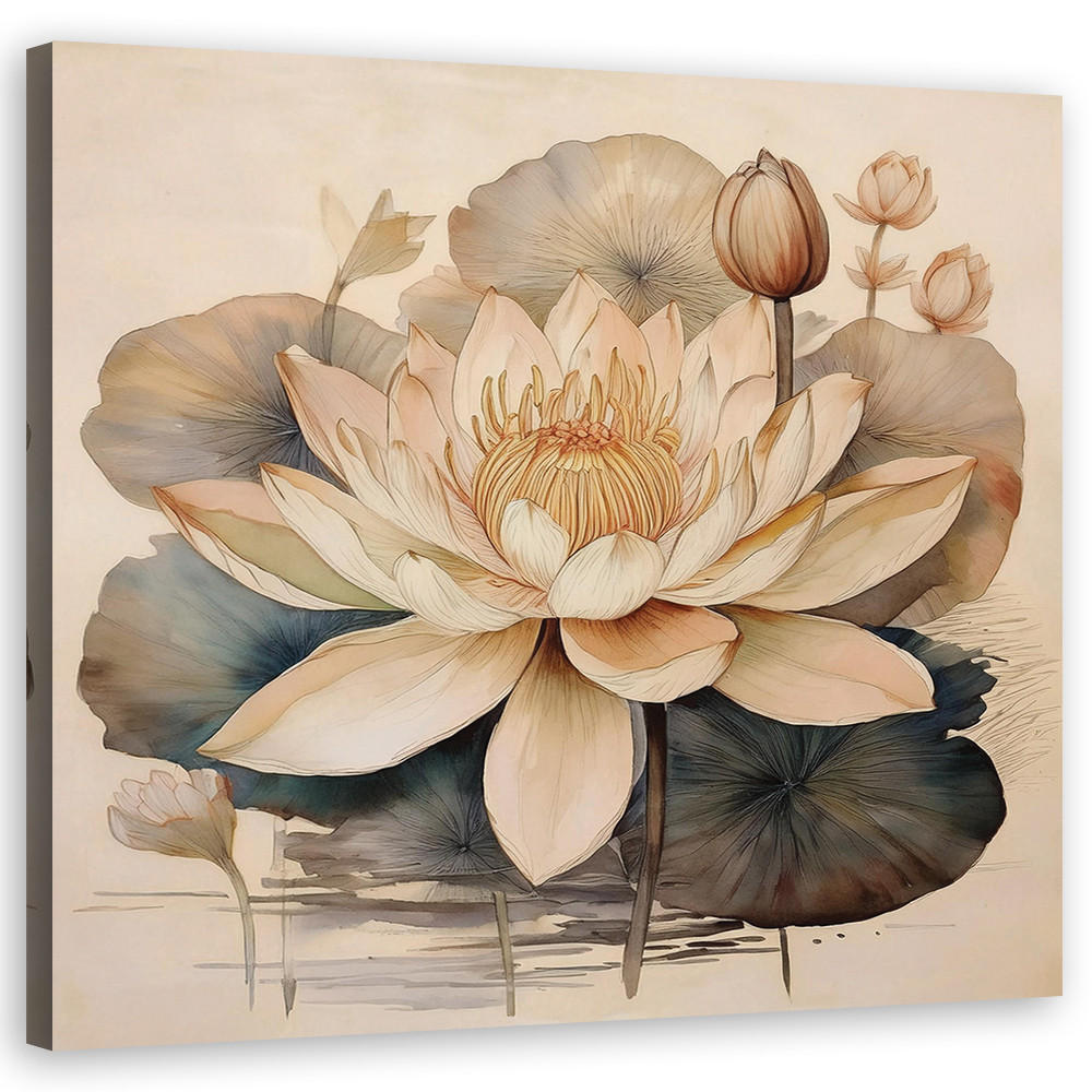 Feeby Wandbild Beige 40x40 cm