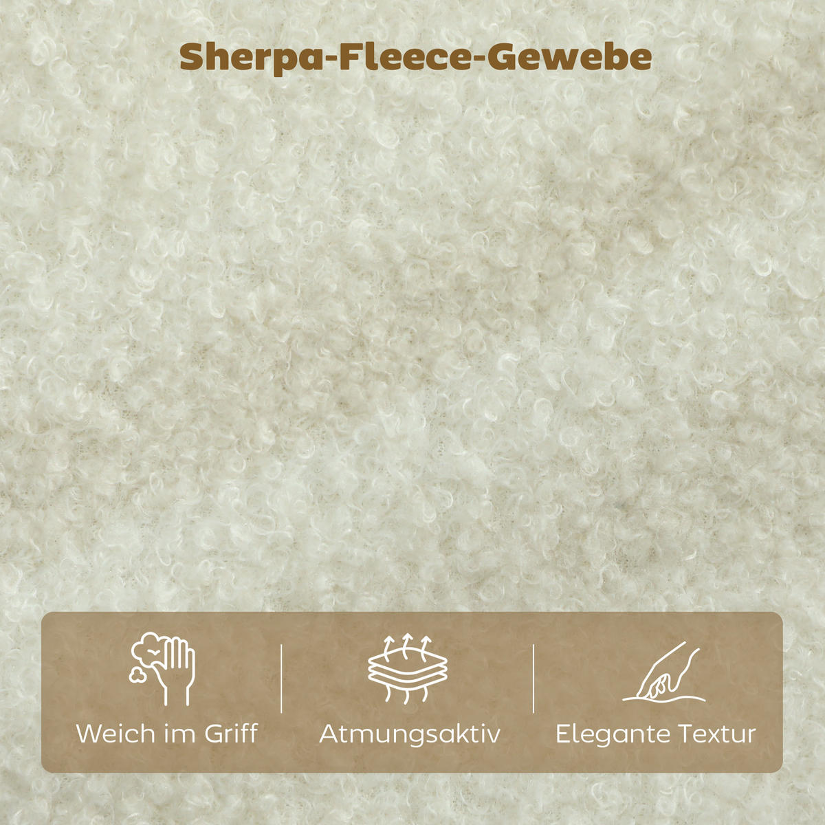 2-SITZER Sofa Creme 137.0/69.0/82.0 cm - Creme, Textil (69/82/137cm)