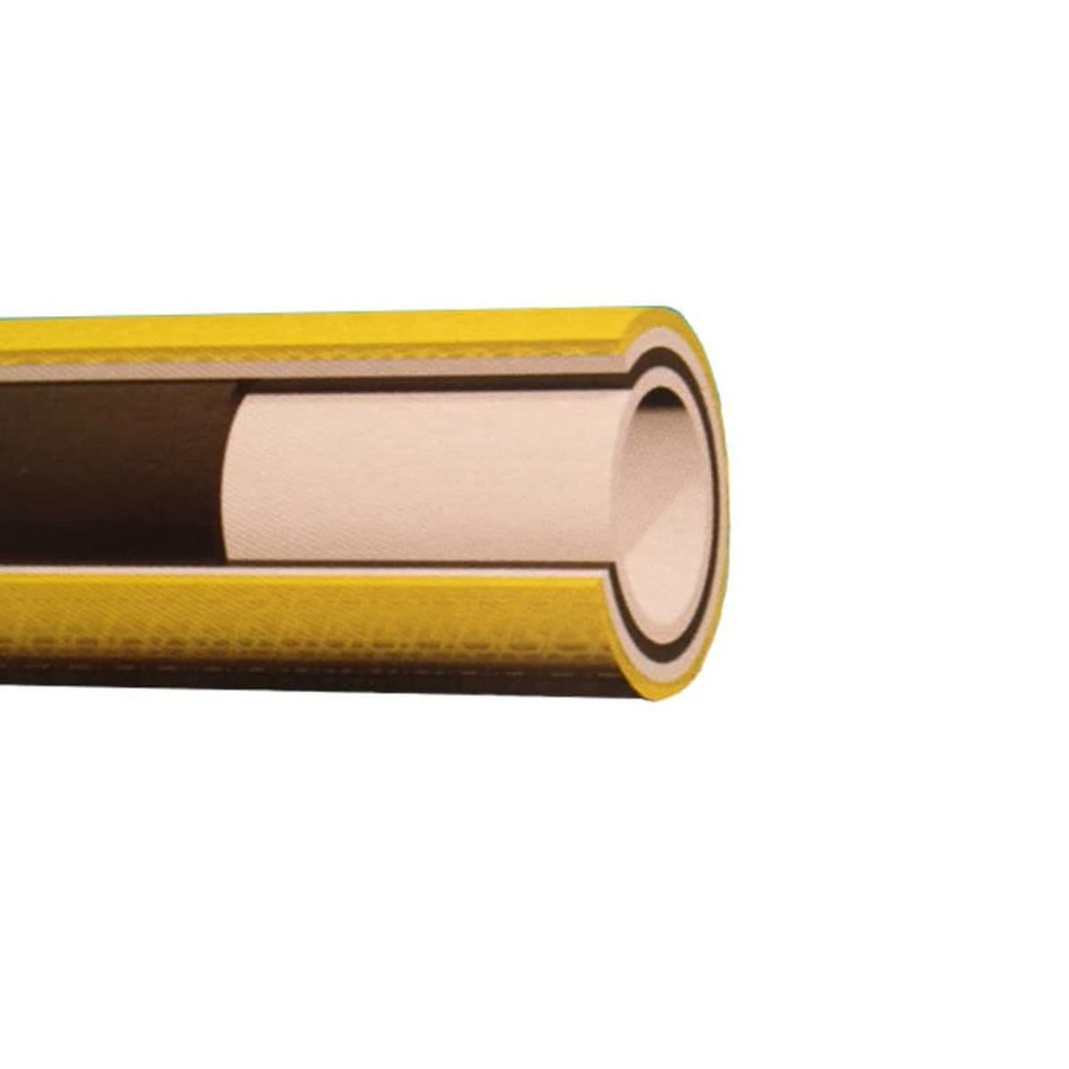 GARTENSCHLAUCH 50m, flexibel, 5-schichtig, Profi Qualität - Grün, Kunststoff (5000cm) - BONI-SHOP