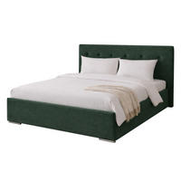 POLSTERBETT MILA 140 mit Lattenrost – Stoff Verso 37 - Grün, Holzwerkstoff (140/200cm) - Kier Furniture
