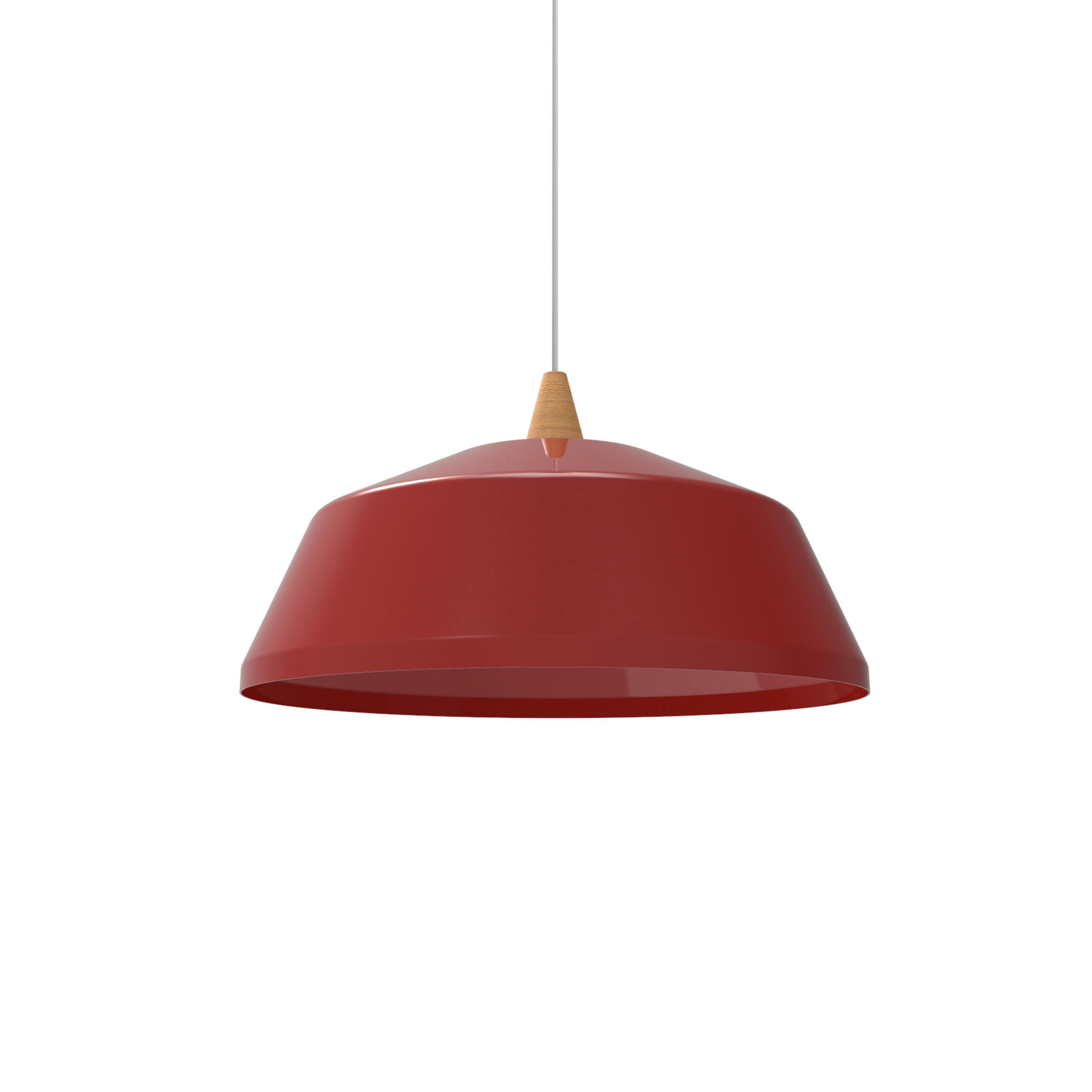 Lumicom Hängeleuchte Rot 50x17x50 cm
