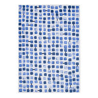 TEPPICH Amparo Blues Craft 170/240 cm - Blau, Textil (170/240cm) - Louis De Poortere