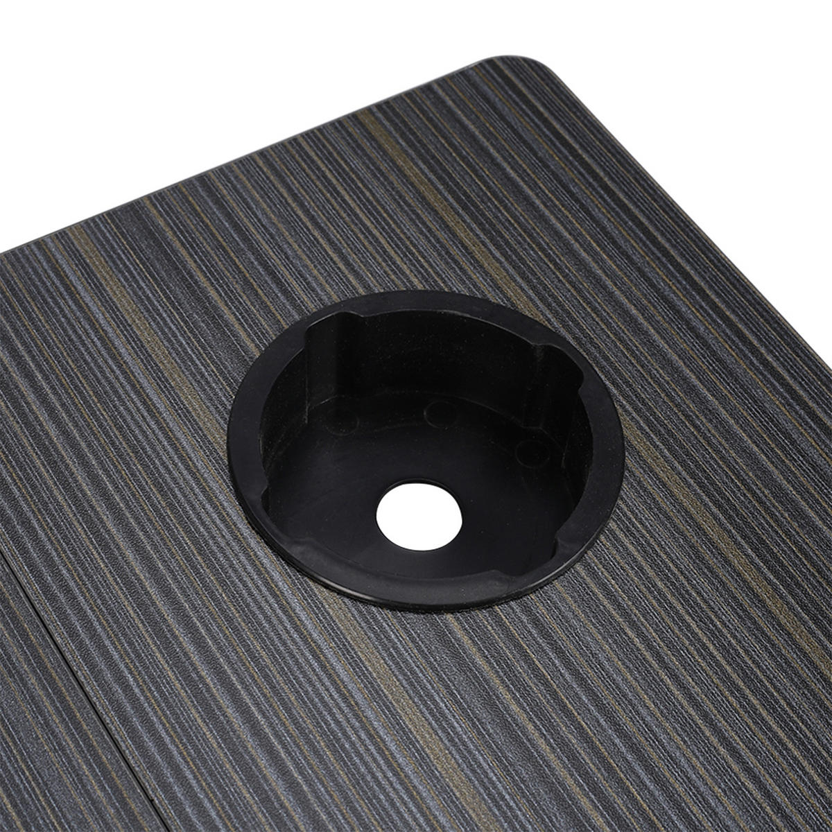 LAPTOPTISCH 56/32.5/24 cm Neigungsverstellung Klappbar Getränkehalte MDF Metall Schwarzr - Schwarz, Holzwerkstoff/Metall (32.5/56/24cm) - Livingandhome