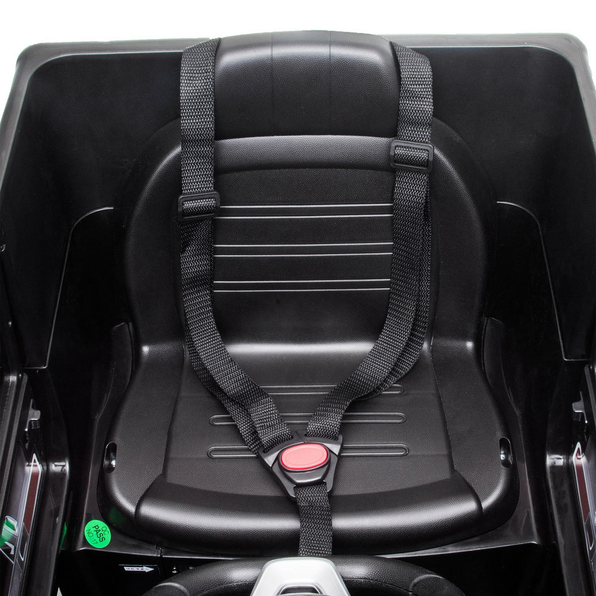 ELEKTRO-KINDERAUTO DE-13096 Fernbedienung Schwarz - Schwarz, Kunststoff (107/64/54cm) - ComfortXL