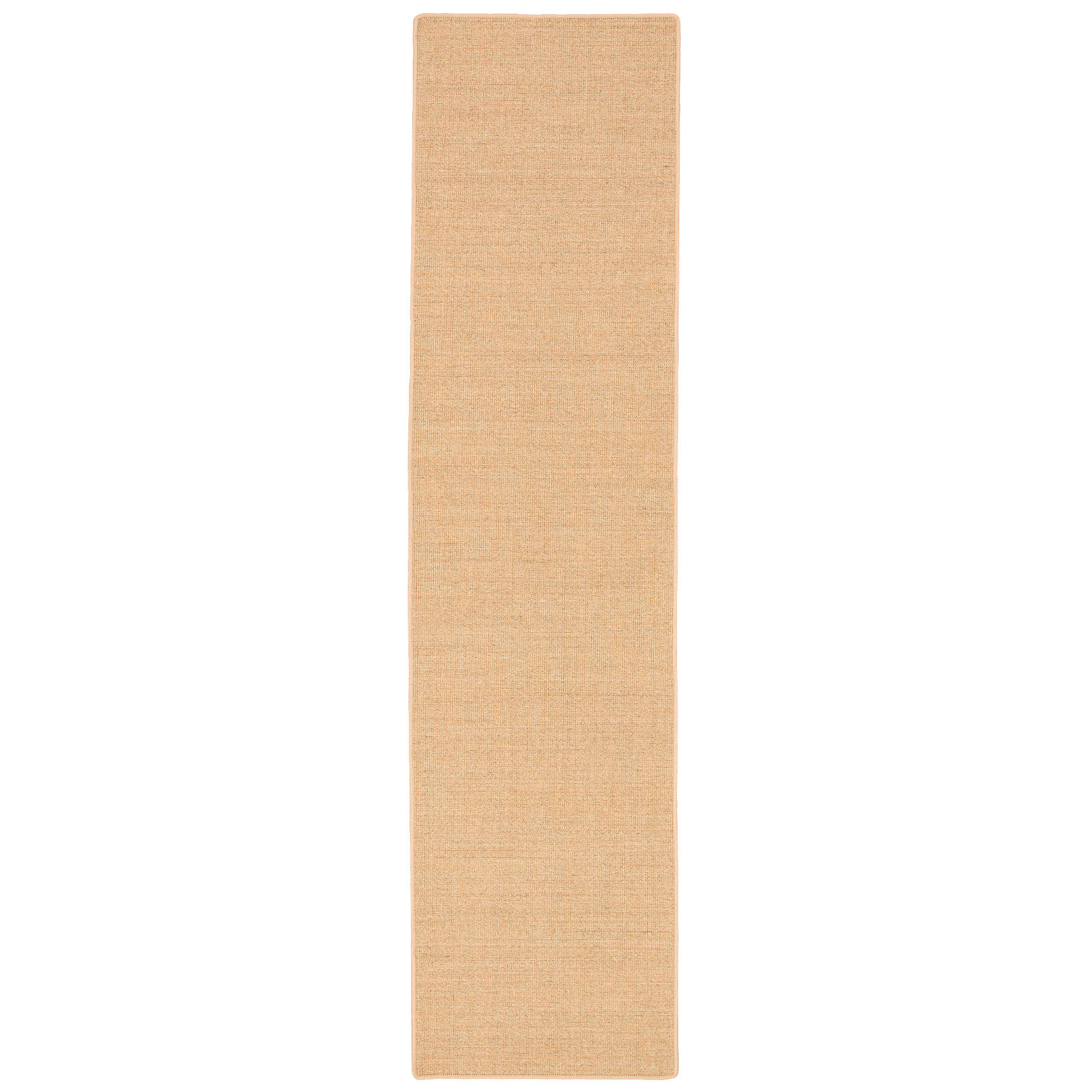 SISAL NATUR LÄUFER TEPPICH - Nussbaumfarben, Textil (80/200cm) - Snapstyle