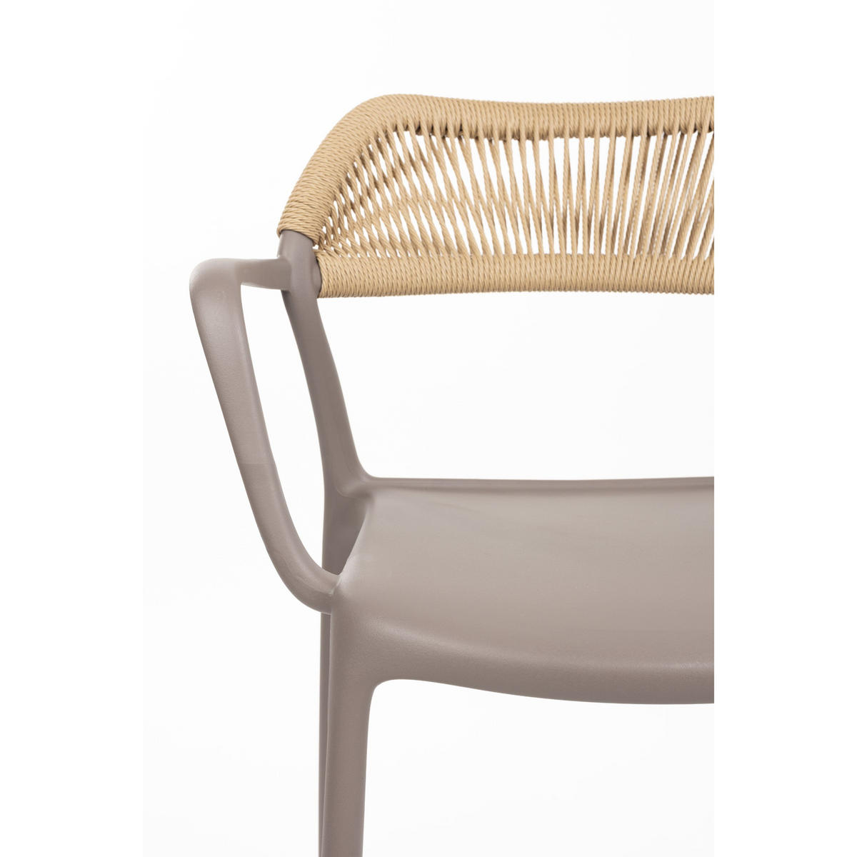 GARTENSTÜHLE Jara - 4 er Set - Taupe, Kunststoff (56/78/52cm) - Housecraft Living