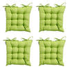 SITZKISSEN Panama 46/46 cm 4er-Set - Limette, Textil (46/6/46cm) - Madison