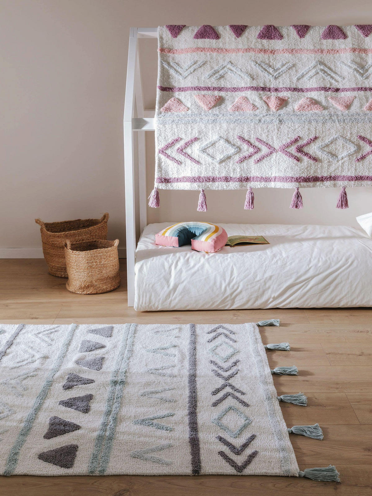 KINDERTEPPICH waschbar Levi Rosa 160x230 cm - Rosa, Textil (160/230cm) - Lytte