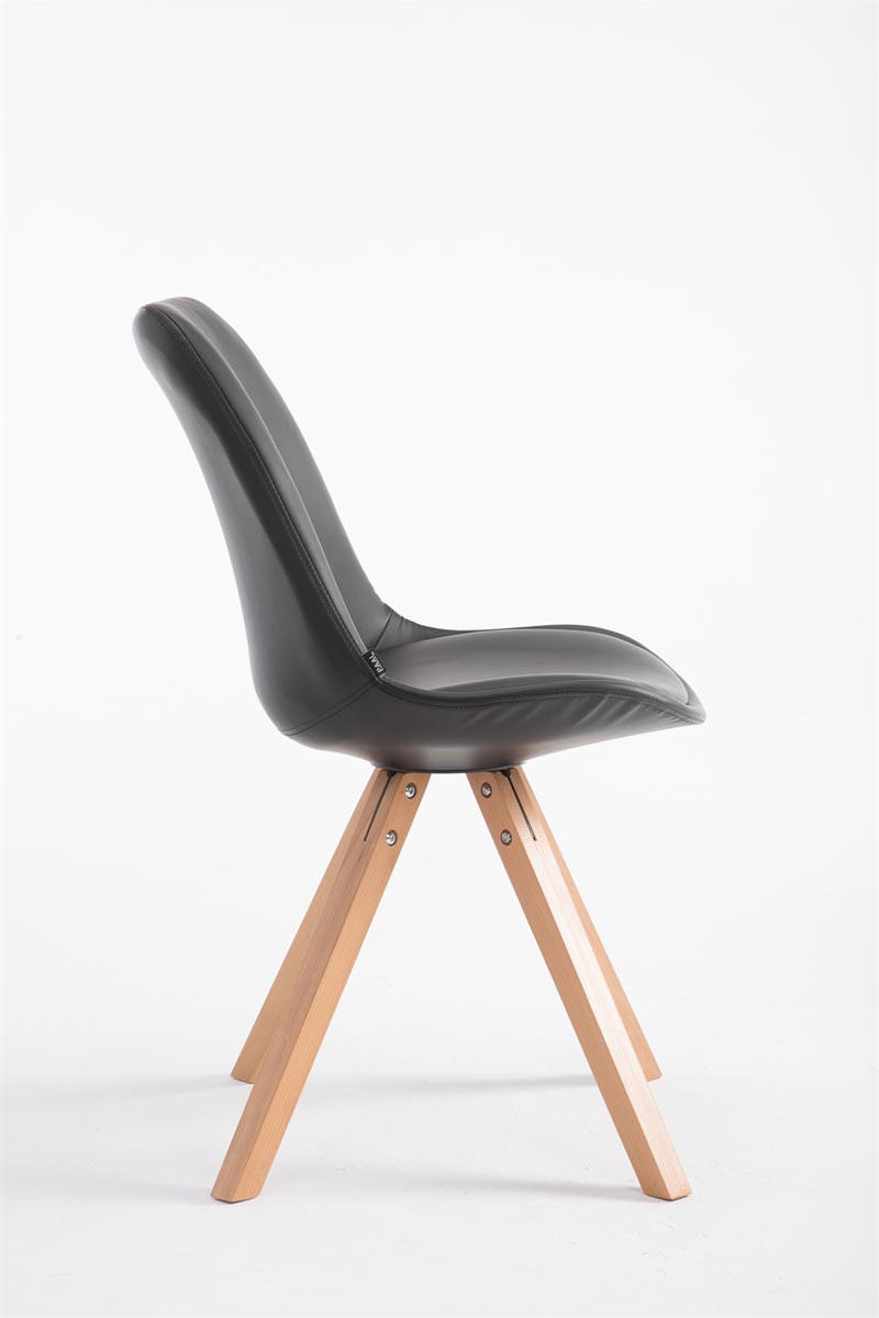 Thumbnail - CLP Stuhl, Schwarz, Textil, 47.5x83.5x55.5 cm, Esszimmer, Stühle, Esszimmerstühle, Vierfußstühle