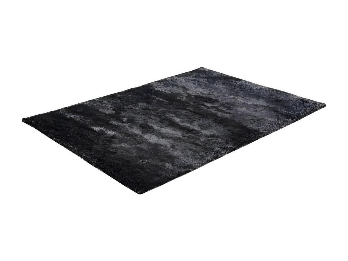 WOHNZIMMERTEPPICH - 230 cm x 160 cm - Stoff - Anthrazitgrau DOLCE - Anthrazit, Textil (230/160cm) - Vente-Unique