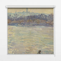 VNÚTORNÁ roleta - okenná roleta - roleta - 150x180 cm - Ľudia na vode - modrá, plast (150/180/0.5cm) - TULUP