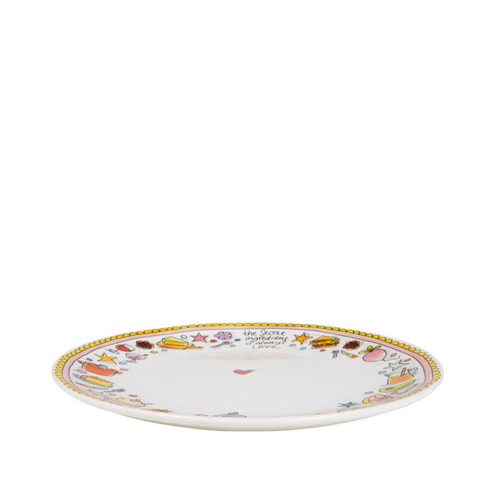 SPEISETELLER Essen in Bunt - 26cm - Multicolor, Keramik (26.2/26.3/3cm) - Blond Amsterdam