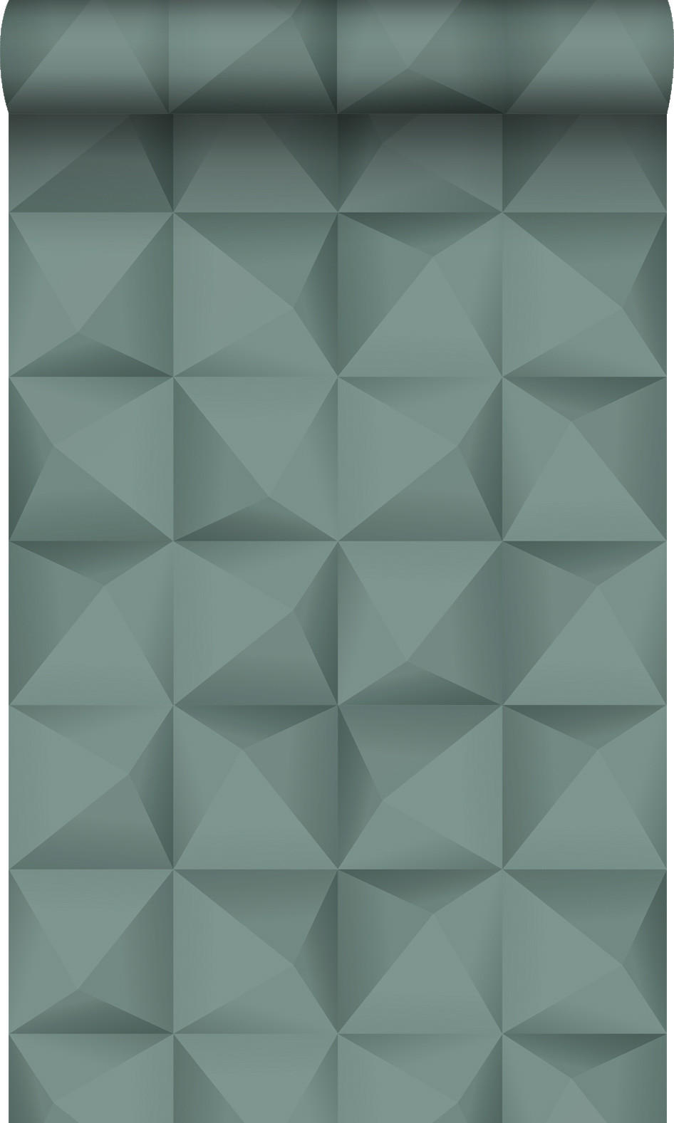 TAPETE 3D Muster 50 x 900 cm - Blau, Papier (50/900cm) - Origin Wallcoverings