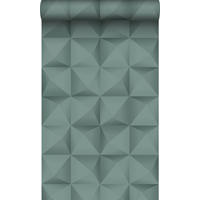 TAPETE 3D Muster 50 x 900 cm - Blau, Papier (50/900cm) - Origin Wallcoverings