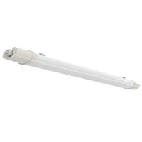 LED AUSSENLEUCHTE Wannenleuchte Weiß - Weiß, Kunststoff (60/6/3.5cm)