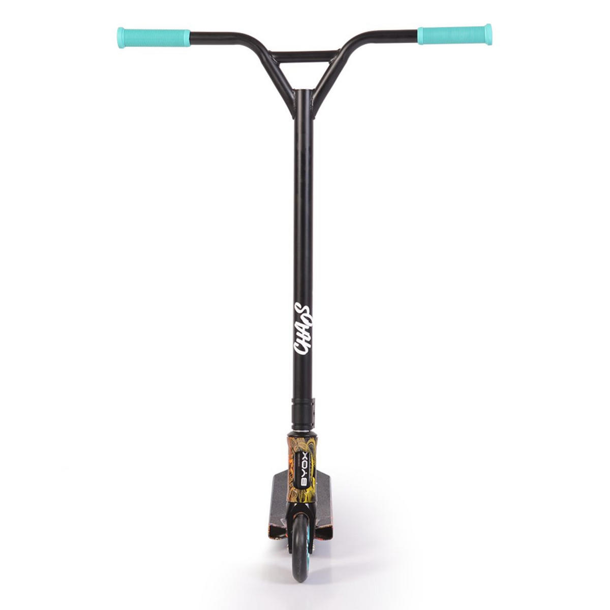 KINDERROLLER Chaos blau PU-Räder, ABEC-9, Lenker 360° drehbar, Hinterradbremse - Blau, Metall (70/61/91cm)