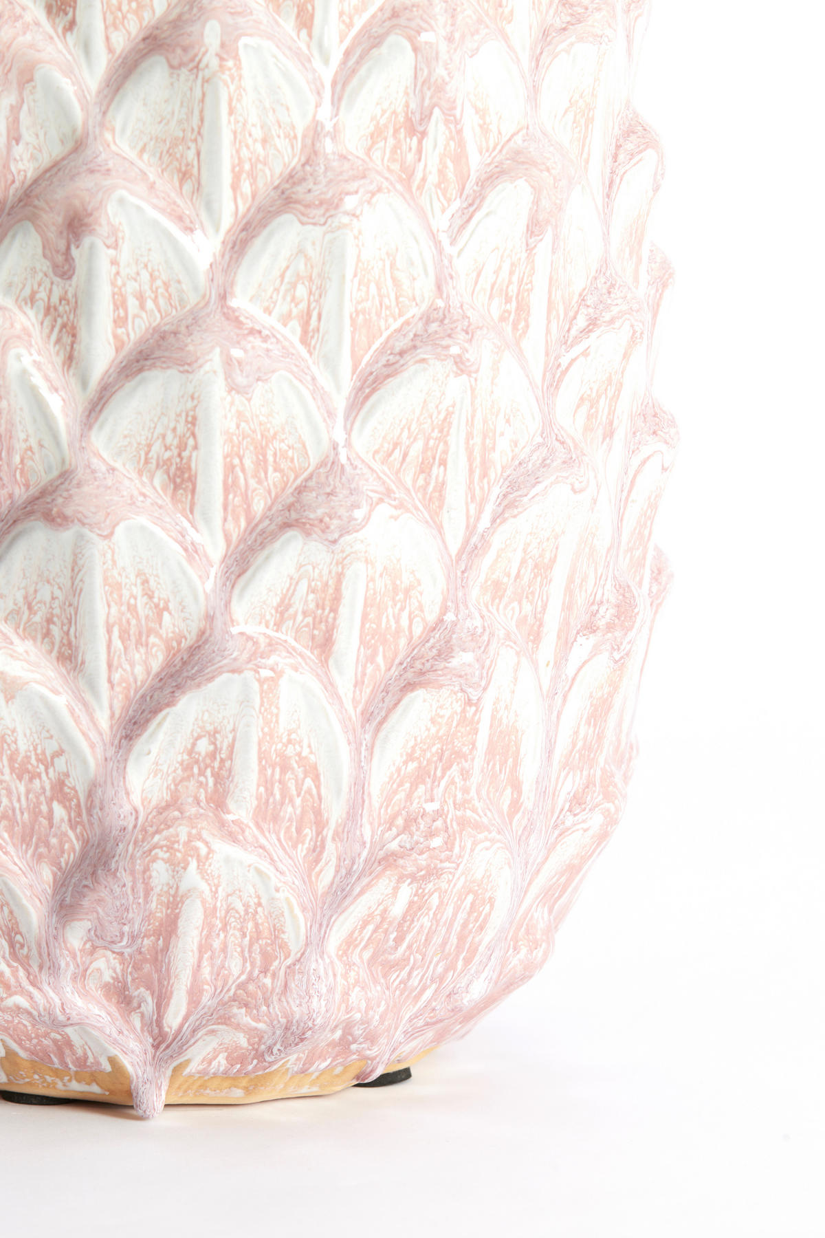 ORNAMENT Nanasi Rosa 29/29/55.5 cm - Pink, Keramik (29/55.5/29cm) - Light & Living