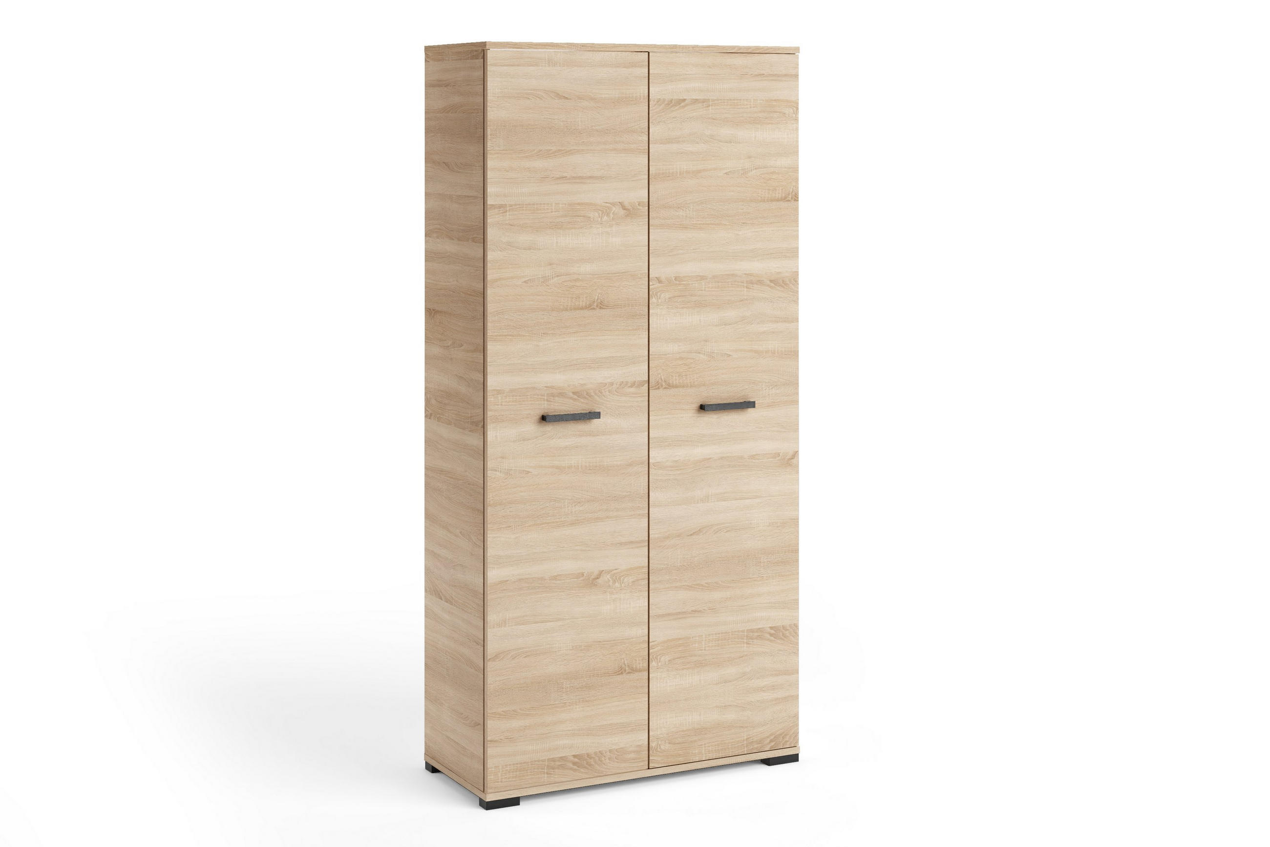 Masseno Drehtürenschrank Sonoma Eiche 90x186x56 cm