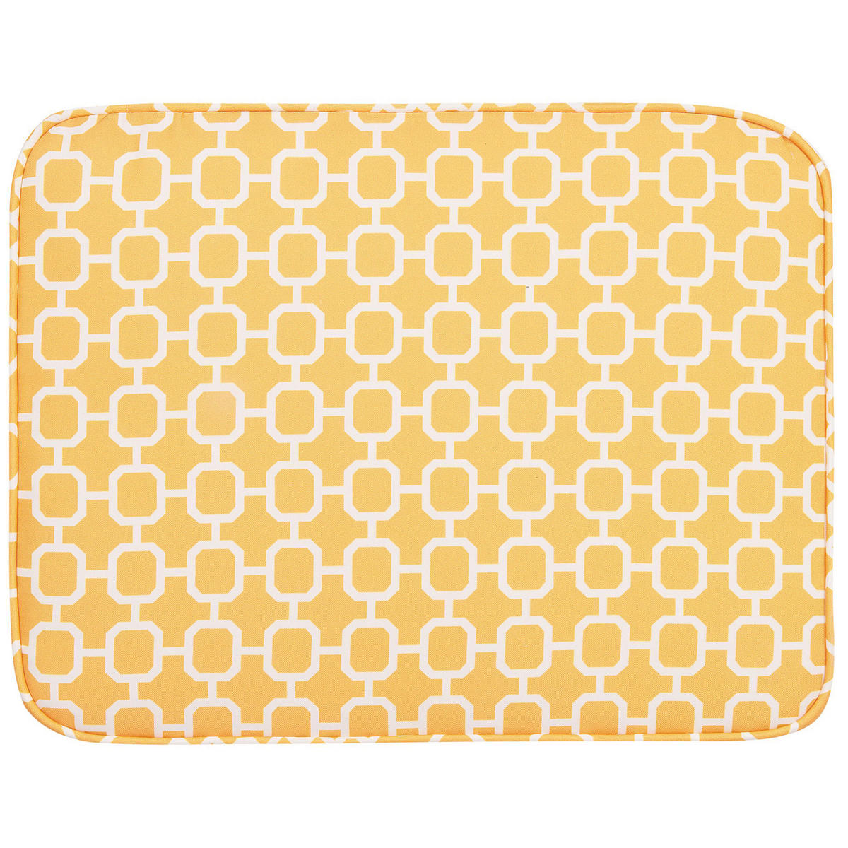 SITZKISSEN Gelb 29 x 38 cm Fiji - Gelb, Textil (38/5/29cm) - Beliani