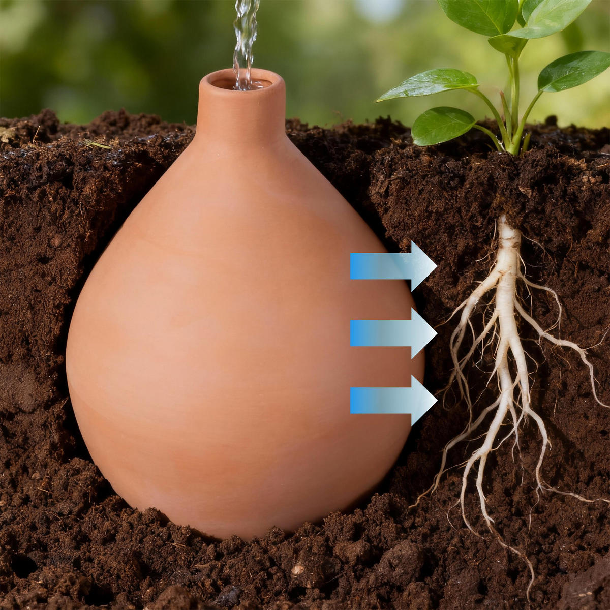 1XOLLA - Hellbraun, Keramik (18.5/18.5/23cm) - Relaxdays