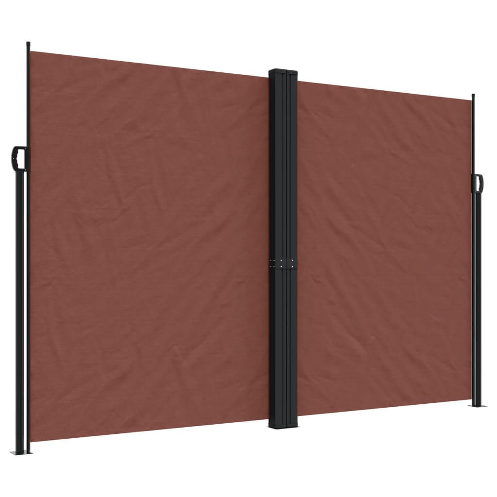 SEITENMARKISE Ausziehbar Braun 220x1000 cm - Braun, Textil (1000/220/1000cm) - furnicato