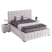 POLSTERBETT Helen 180x200 Grau - Grau, Textil/Metall (180/200cm) - Villa Möbel