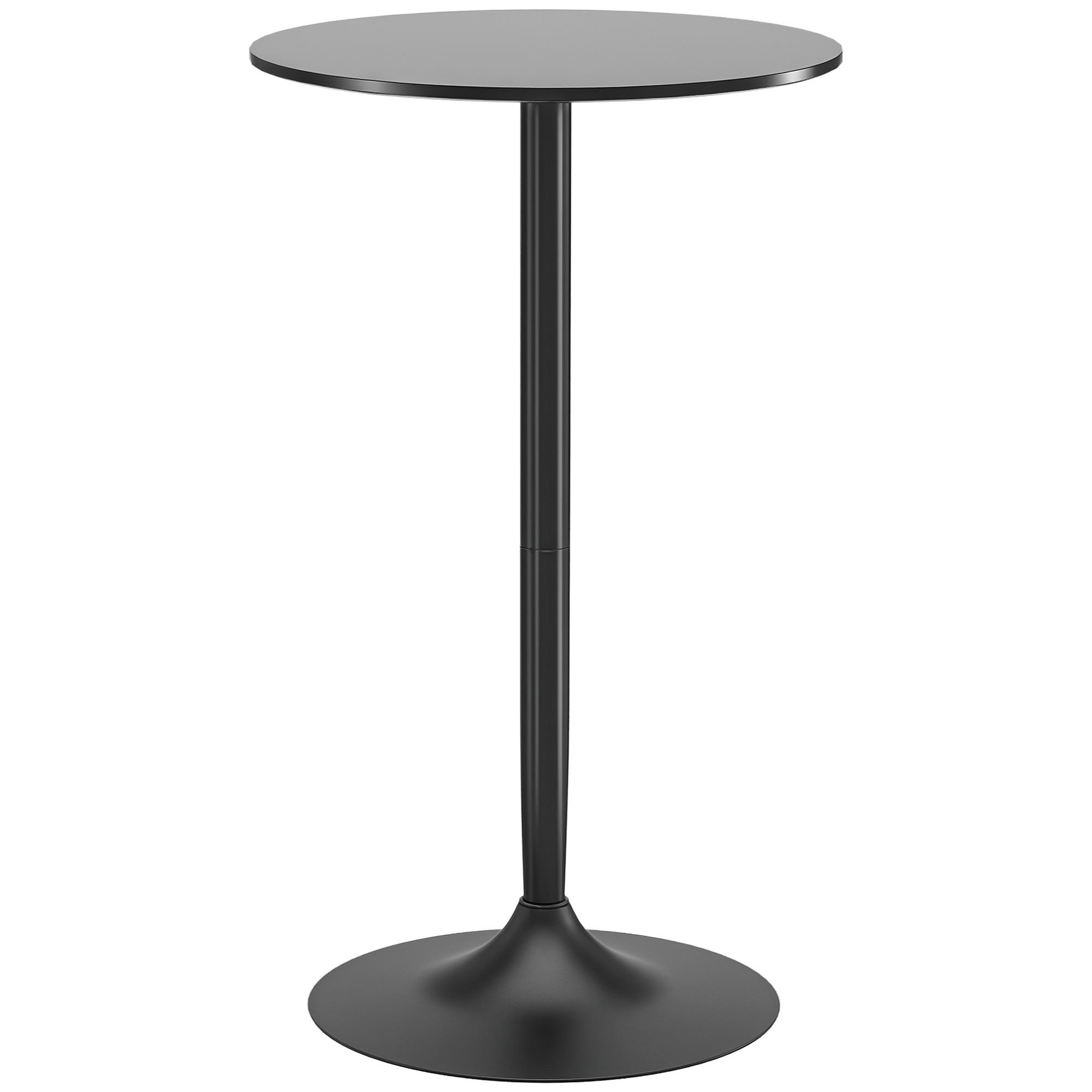 BARTISCH Schwarz 1 Stück - Schwarz, Naturmaterialien (60/60/102cm) - GiPP