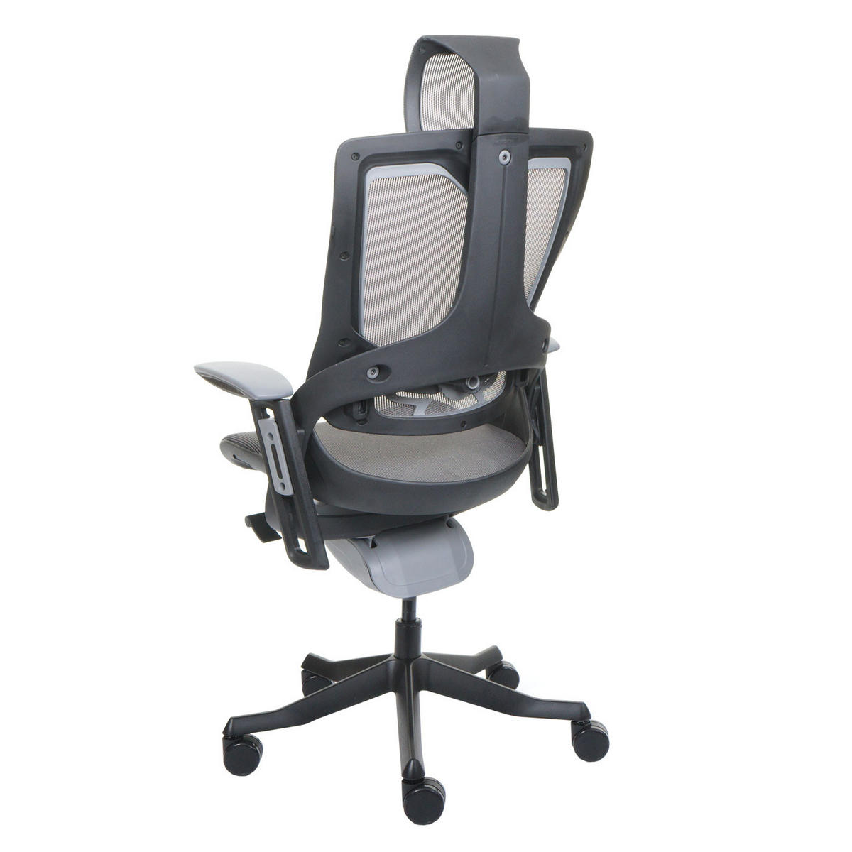 BÜROSTUHL MERRYFAIR Schwarz - Schwarz, Textil (75/138/68cm) - MCW