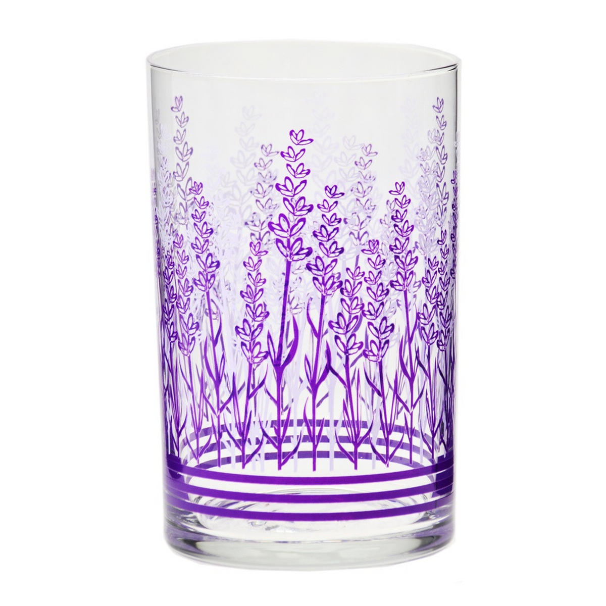TRINKGLÄSER LAVENDER, 6ER-SET, 250 ML - Transparent, Glas (0.25L) - Krosno Glass