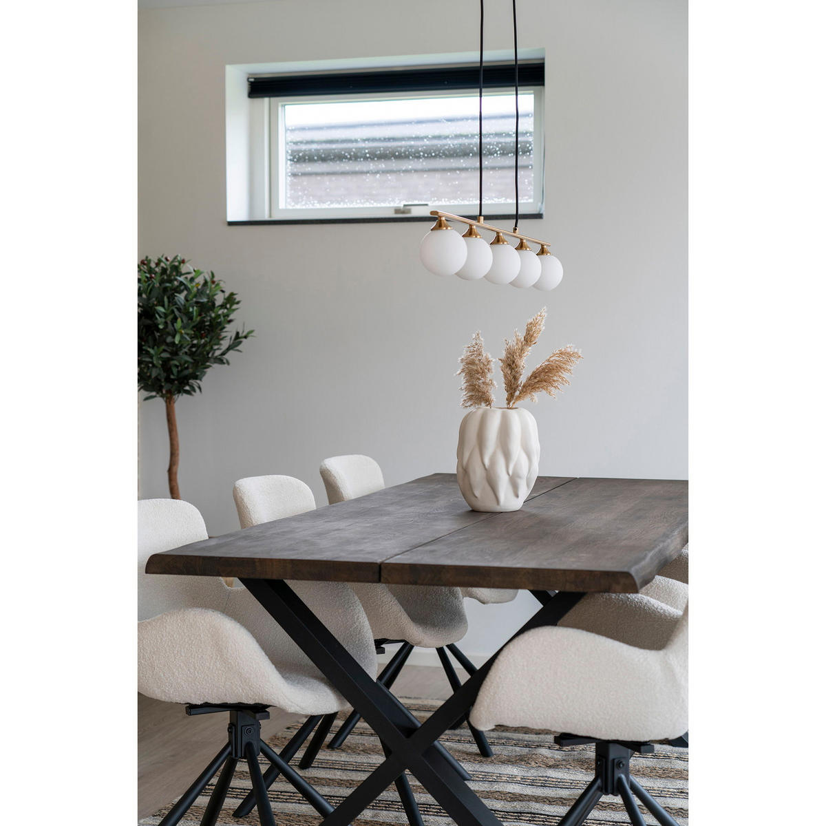 VASE Keramik Beige - Beige, Keramik (26cm) - tinkaro