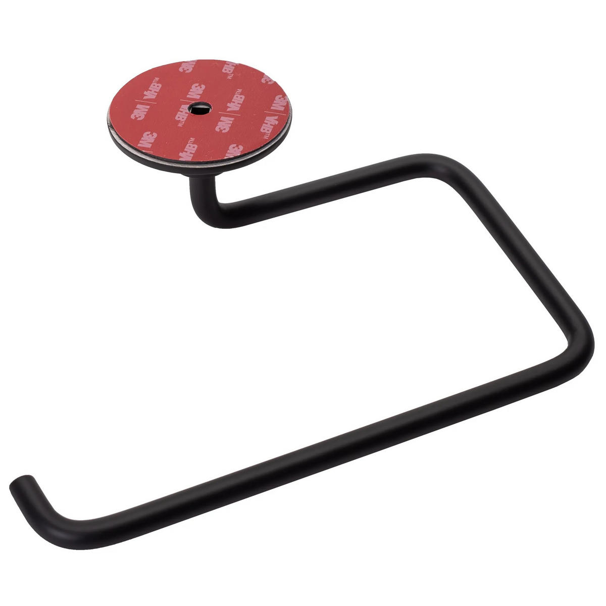HALTER Für Toilettenpapier Rea Black 322204 Ner - Schwarz, Metall (18/13/5cm) - REA