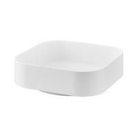 DREHTABLETT Tower 2198 weiß 6,3/20/20 cm - Weiß, Kunststoff (20/6.3/20cm) - Yamazaki