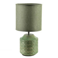 TISCHLAMPE Leti Grün 10/14/28.5 cm Keramik - Grün, Keramik (10/14/28.5cm) - Mondex