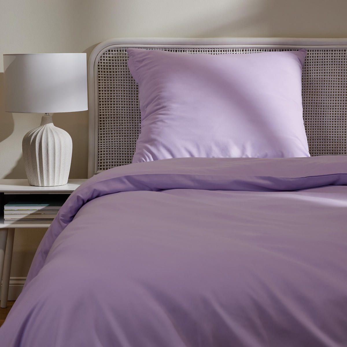 BETTWÄSCHE Micros - Lila, Textil (160/200cm) - home&you