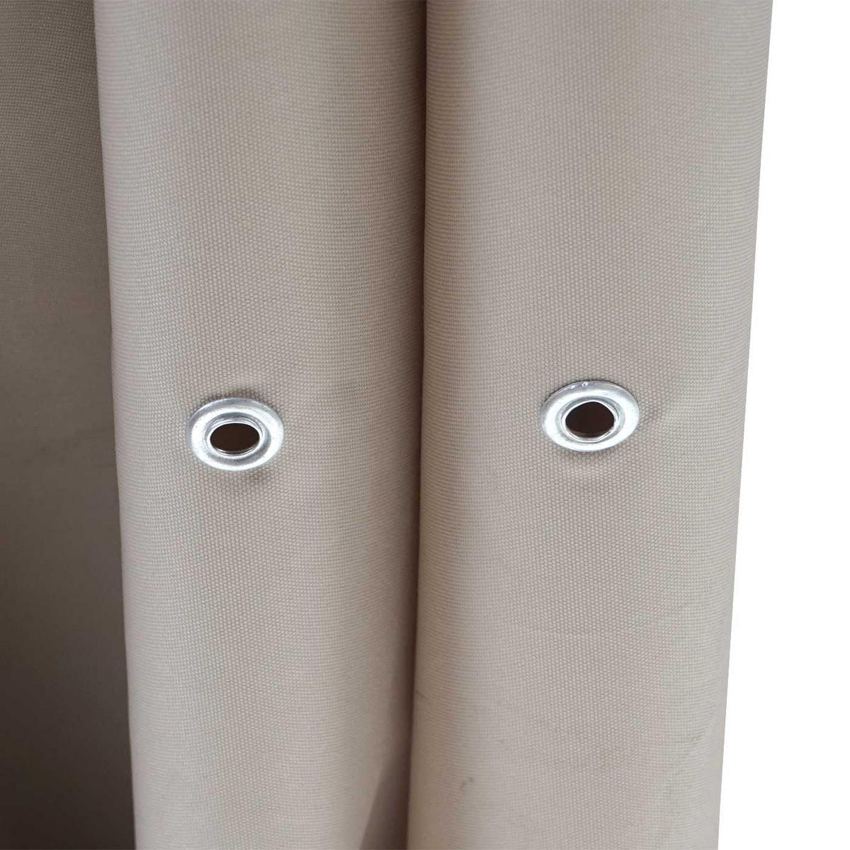 ERSATZBEZUG DACH PERGOLA Cremeweiß - Weiß, Textil (320/1/250cm) - MCW