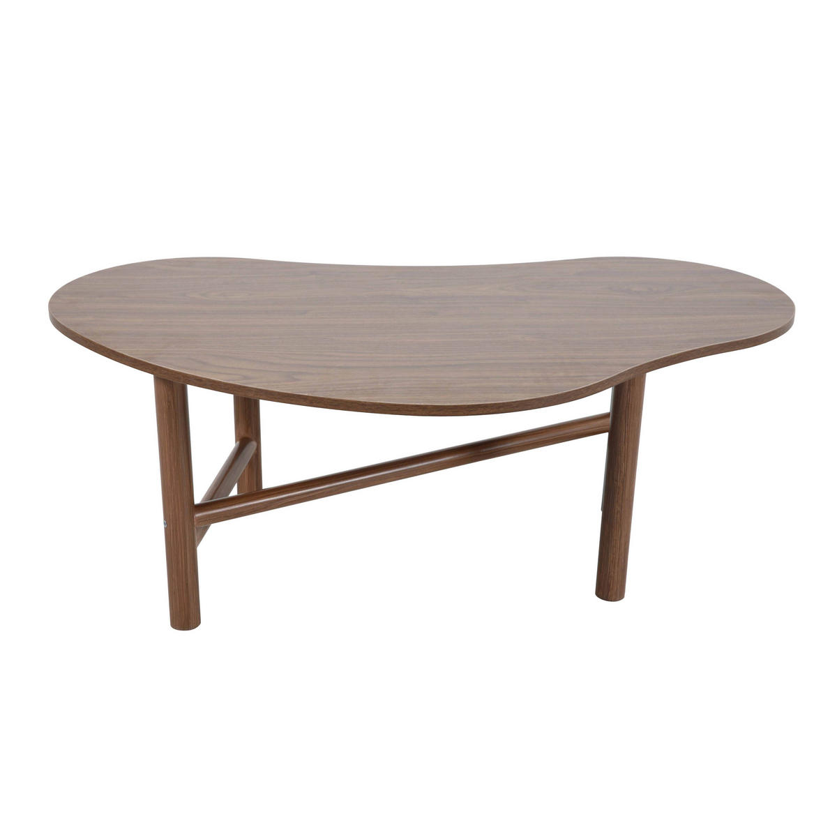 COUCHTISCH, Braun - Dunkelbraun/Braun, Holz (100/60/38cm) - Oviala