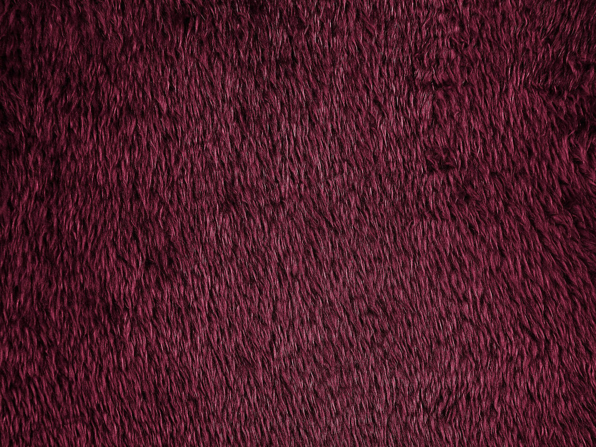 DEKOKISSEN Burgunderrot 45/45 cm Pilea - Weinrot, Textil (45/45cm) - Beliani
