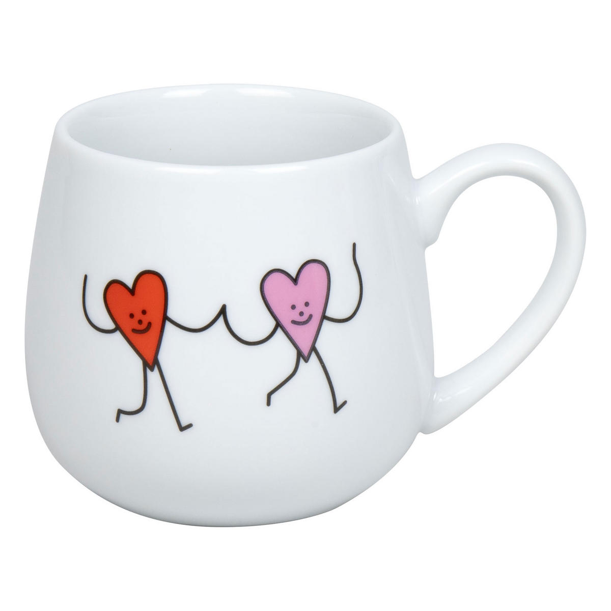 KUSCHELBECHER First Love - Naturfarben, Keramik (0.4L) - Könitz