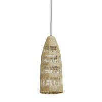 HÄNGELAMPE Latika Braun Ø20/42 cm - Braun, Holz (20/20/42cm) - Light & Living