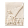 BAUMWOLLDECKE Ezra Ivory 125x150 cm - Creme, Textil (125/150cm) - benuta Nest