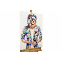 ACRYLBILD HANDGEMALT 60/90 cm - Multicolor, Holz/Textil (60/90cm) - KUNSTLOFT