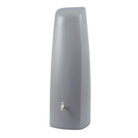 WANDTANK 400 L, steingrau - Grau, Kunststoff (60/180/60cm) - GARANTIA