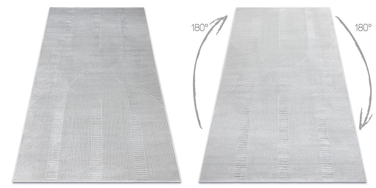 TEPPICH Balance 120/170 cm - Grau, Textil (120/170cm) - rugsX