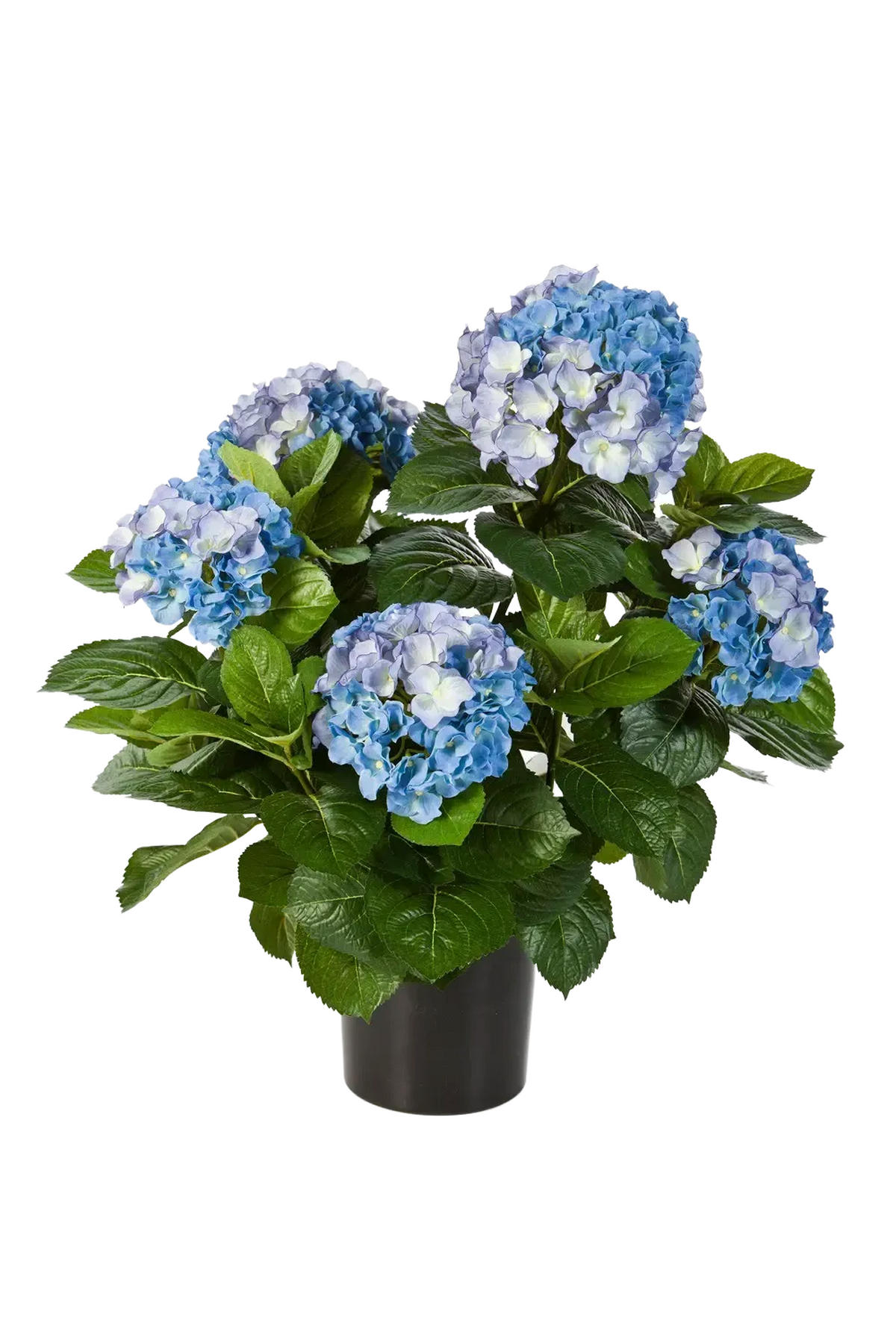 HORTENSIEN Künstliche Hortensie - Naomi 53 cm - Blau, Kunststoff (53cm) - aplanta