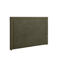 KOPFTEIL DOPPELTES Aiko Grün 165 cm x 120 cm - Grün, Textil (165/7cm) - Klast Home