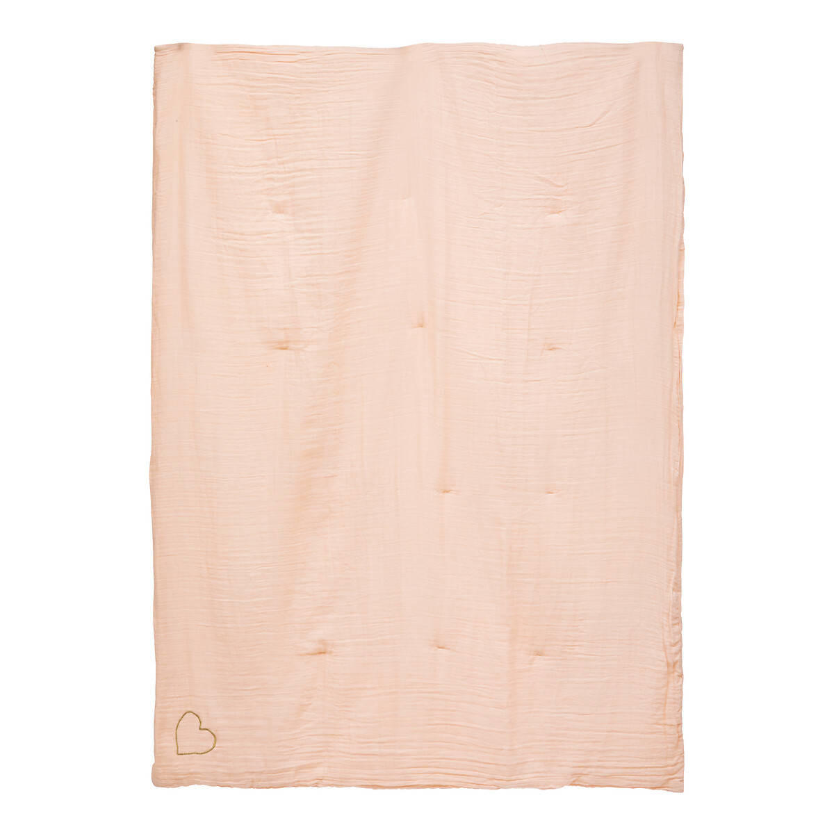 TAGESDECKE Lili 100/140 cm - Rosa, Naturmaterialien (100/140cm) - Atmosphera for kids