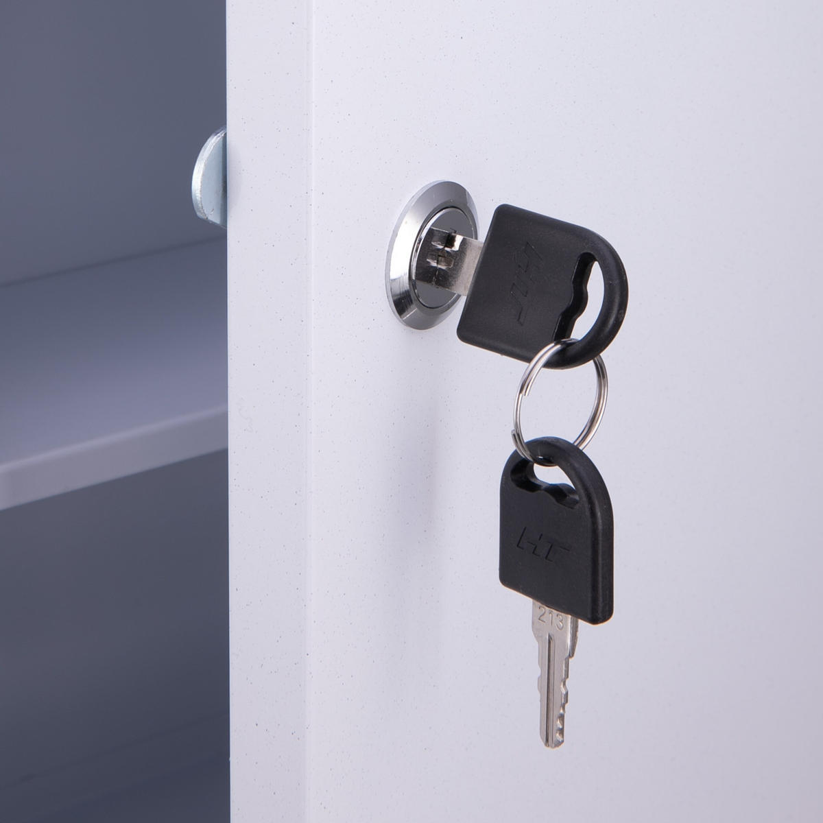 MEDIZINSCHRANK - Weiß, Metall (31.5/36/10cm) - Relaxdays