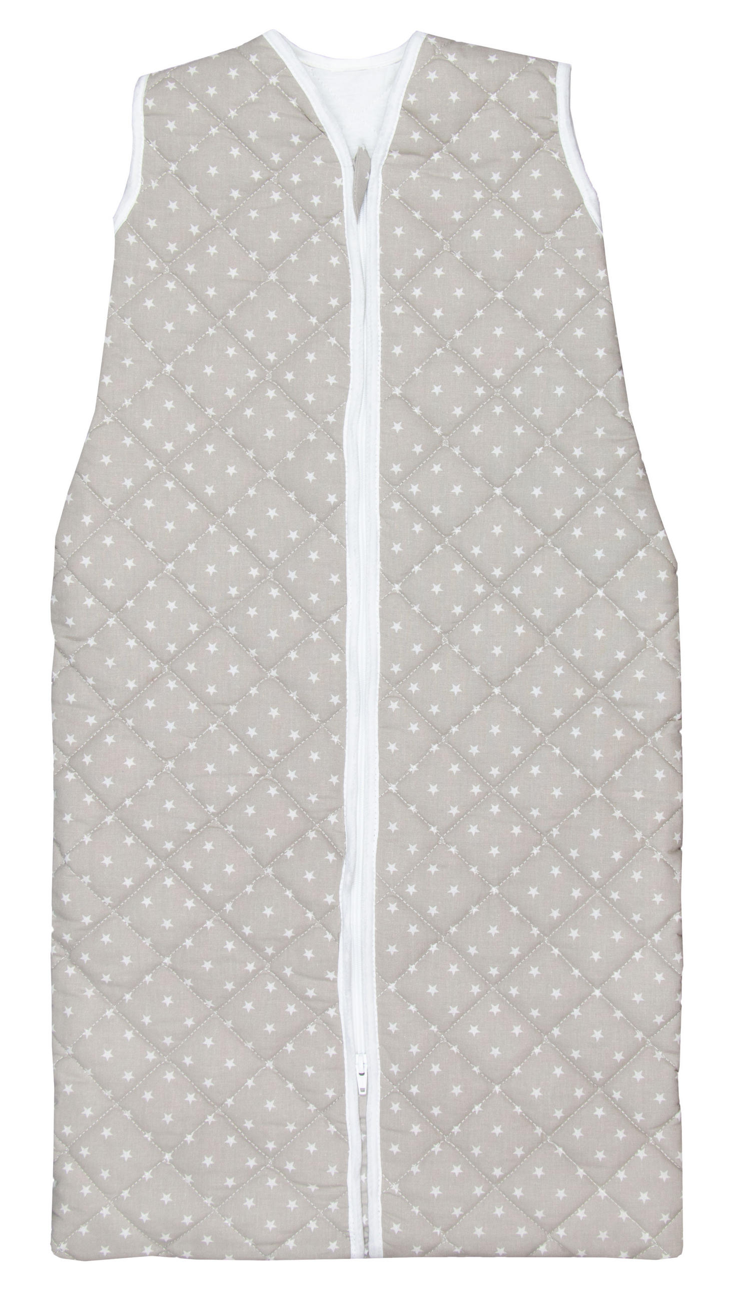 BABYSCHLAFSACK, 90 cm, 100% Baumwolle, Grau - Grau, Textil (34/90cm) - Zollner